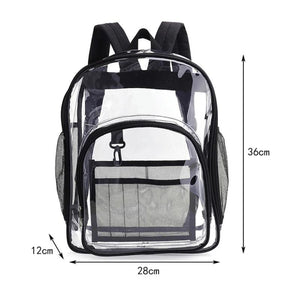 Large Capacity PVC Backpack for Women Students