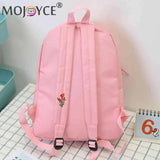 Heart Women Backpack Teenager Girl Travel Shoulder Bag School Rucksack