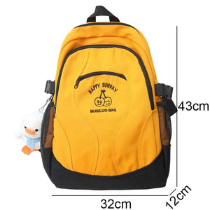 Leisure Ladies Travel Waterproof School Bag Women Mesh Laptop Nylon Student Back