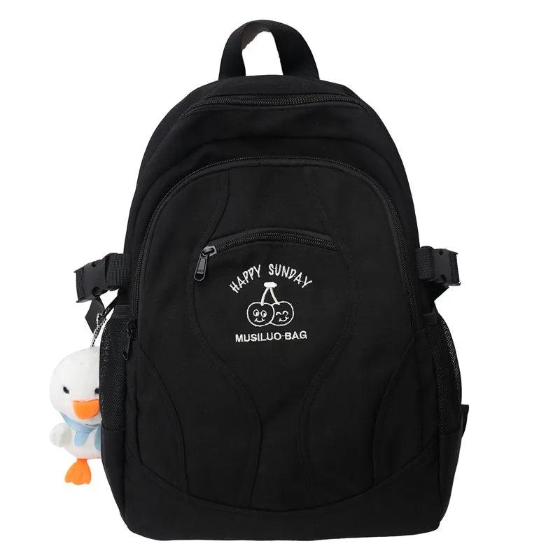 Leisure Ladies Travel Waterproof School Bag Women Mesh Laptop Nylon Student Back