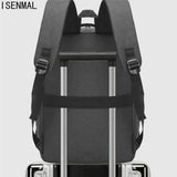Waterproof Men's Backpack with USB Charging
