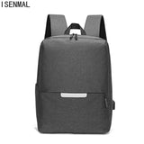 Waterproof Men's Backpack with USB Charging