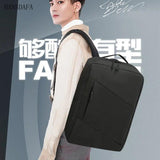 Waterproof Men's Backpack USB Port Canvas Casual Travel Backpacks