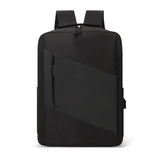 Waterproof Men's Backpack USB Port Canvas Casual Travel Backpacks