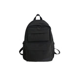 Solid Waterproof Nylon Women Backpack Casual Backpack For Teenagers