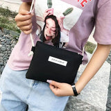 Canvas Backpack Patchwork Daypacks School Shoulder Bags Bookbag Pencil