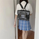Vintage Women Backpacks Preppy Student Backpack Female Shoulder Bag