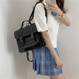 Vintage Women Backpacks Preppy Student Backpack Female Shoulder Bag