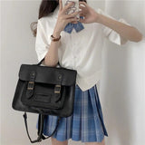 Vintage Women Backpacks Preppy Student Backpack Female Shoulder Bag