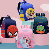 Kids Unicorn School Backpack, Cartoon Boy Girl Bag, Primary Travel Backpack