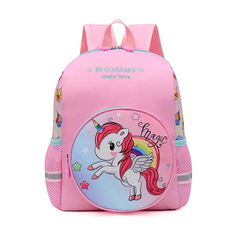 Kids Unicorn School Backpack, Cartoon Boy Girl Bag, Primary Travel Backpack