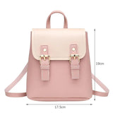 Waterproof High Mini Women Girl PU Leather Backpack