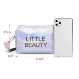 Women Laser Crossbody Bag Messenger Shoulder Bag PVC Jelly Small Tote