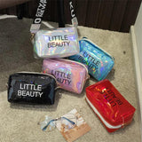 Women Laser Crossbody Bag Messenger Shoulder Bag PVC Jelly Small Tote