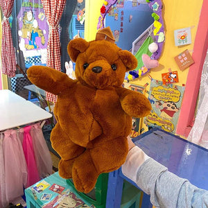 Women Plush Panda Backpack Student School Bag Girl Doll Backpack