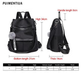 Waterproof Anti-theft Women Backpack