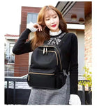 Stylish European & American Female Backpack, Oxford Cloth Bag