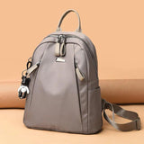 Waterproof Nylon Backpack for Women Large Travel Bagpack