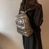 Women Nylon Backpack Large Capacity Shoulder Bag Waterproof School Bags