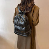 Women Nylon Backpack Large Capacity Shoulder Bag Waterproof School Bags