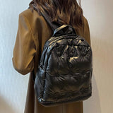 Women Nylon Backpack Large Capacity Shoulder Bag Waterproof School Bags