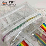 Clear Yoga Gym Bag Waterproof Outdoor Sports Fitness Handbag