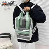 Clear Yoga Gym Bag Waterproof Outdoor Sports Fitness Handbag