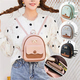 Style Mini Backpack Small Backless Shoulder Crossbody Bag Multi-Functional Girls