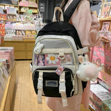 Large Capacity School Backpack for Teenage Girls