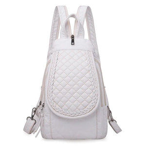 Women Soft Leather Backpack for Girls Travel Back Pack Rucksacks