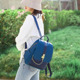 Casual Oxford Cloth Backpack Women Lightweight Large Capacity Backpack