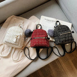 Teen Girl Backpack Lady Shoulder Bag Nylon School Bag