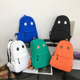 Male Knapsack Ghost Backpack Student Street Large-capacity Backpack