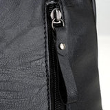 Leather Women Backpack Large Capacity Shoulder Bag