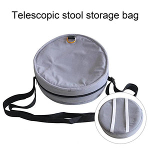 Collapsible Stool Nylon Webbing Telescoping Storage Bag