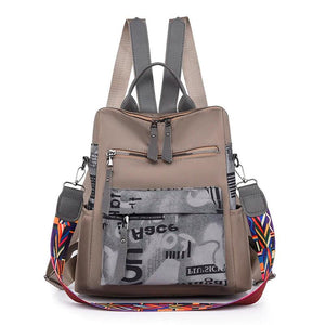 Famous Women Backpack Anti Theft Waterproof Backpack