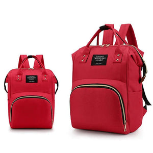 Large Capacity Mommy Backpack Portable Mother and Baby Bag