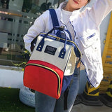 Large Capacity Mommy Backpack Portable Mother and Baby Bag