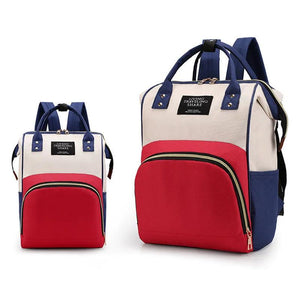 Large Capacity Mommy Backpack Portable Mother and Baby Bag