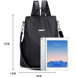 Hot Women's Backpack Casual Nylon School Bag