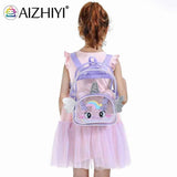 Clear Big Eyes Cartoon Backpack for Kids Girl Boy Children School Bags