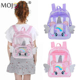 Clear Big Eyes Children School Bags Teenage Summer Transparent Kid Birthday Bagp