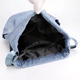 Foldable Oxford Cloth Backpack Crossbody Tote Handbag