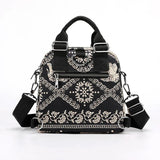 Waterproof Nylon Women Yoga Gym Backpack Striped Shoulder Bag