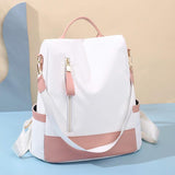 Casual Large Capacity Backpack Oxford Fabric Female