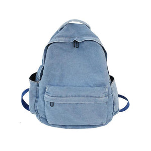 Denim School Bag For Boys And Girls Backpacks For Teenagers Girls Canvas