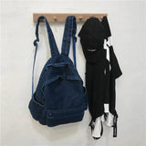 Denim School Bag For Boys And Girls Backpacks For Teenagers Girls Canvas