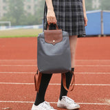 Waterproof Nylon Women's Casual Bag School Ladies All-match Backpack