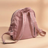 Women Backpack Nylon Waterproof School Bag For Teenagers Girls