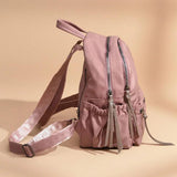 Women Backpack Nylon Waterproof School Bag For Teenagers Girls